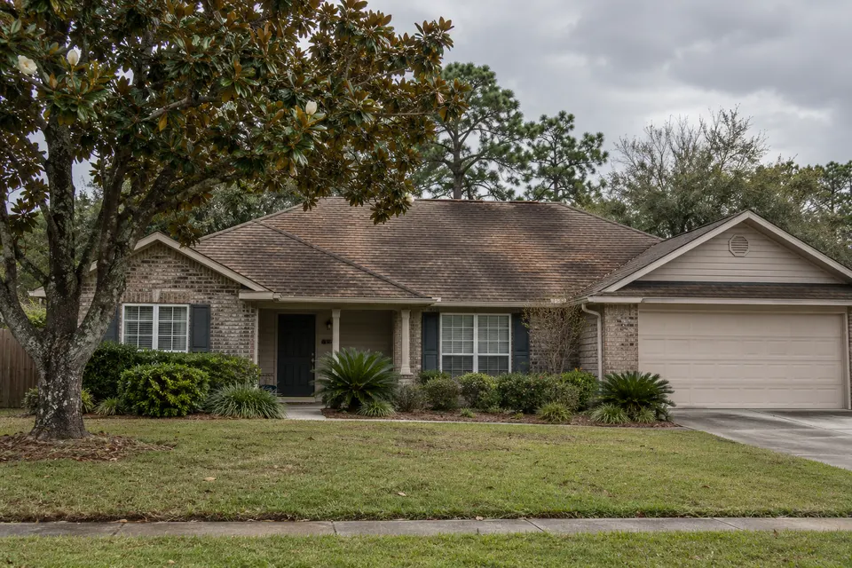 Generated illustration of a residential roof in Pensacola.